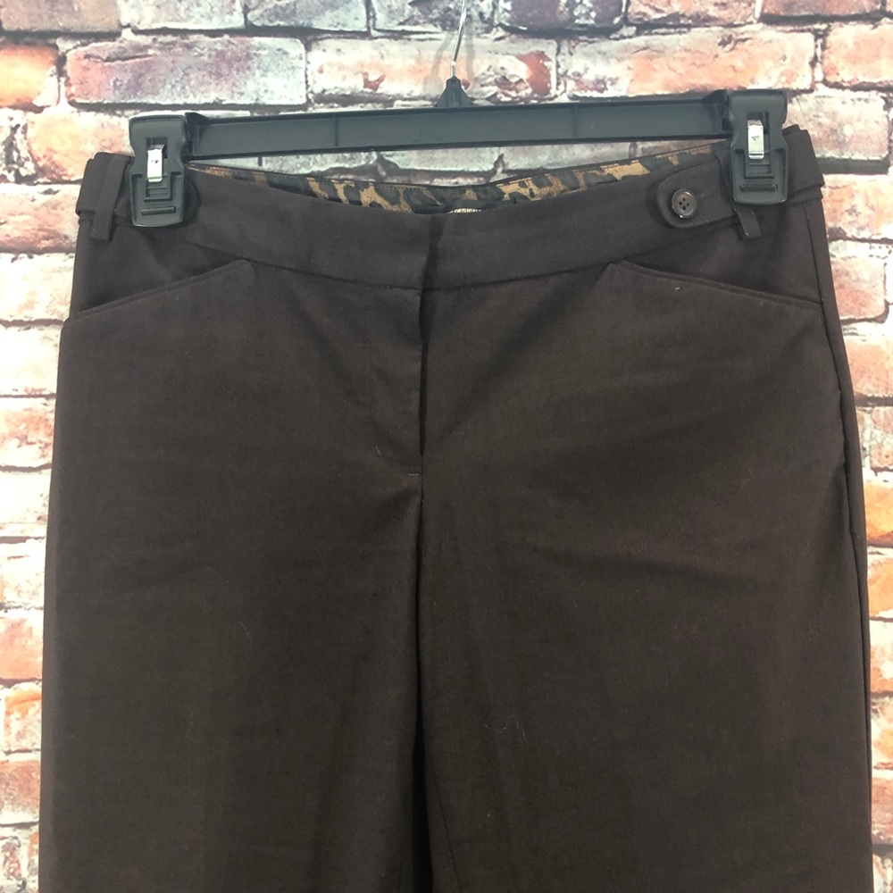 Express Editor Women's Dress Work Pants Brown 8